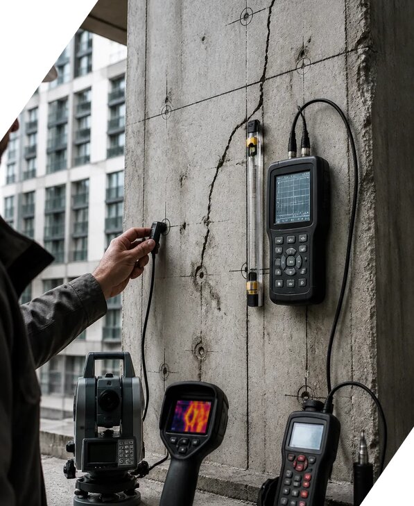 Инструментальное обследование зданий в Пскове от 15225 р. | ЭкспертизаРоссия